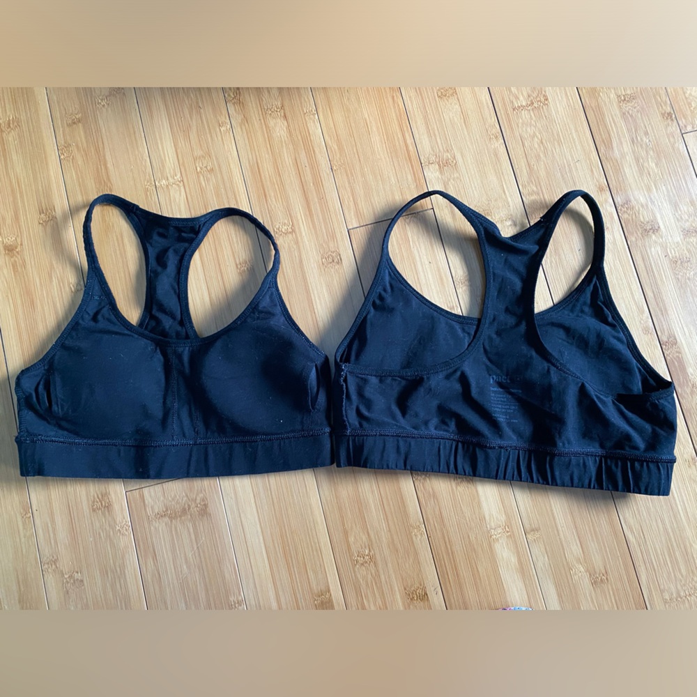 Pact racerback bra.